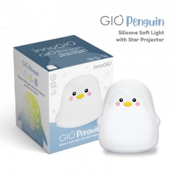 INNOGIO ING-100 Lampka silikonowa Pingwin z projektorem