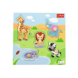 TREFL 61623 Puzzle MINI Safari