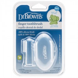 Dr.Browns HG010 Silikonowa szczoteczka do czyszczenia zębów z pudełkiem
